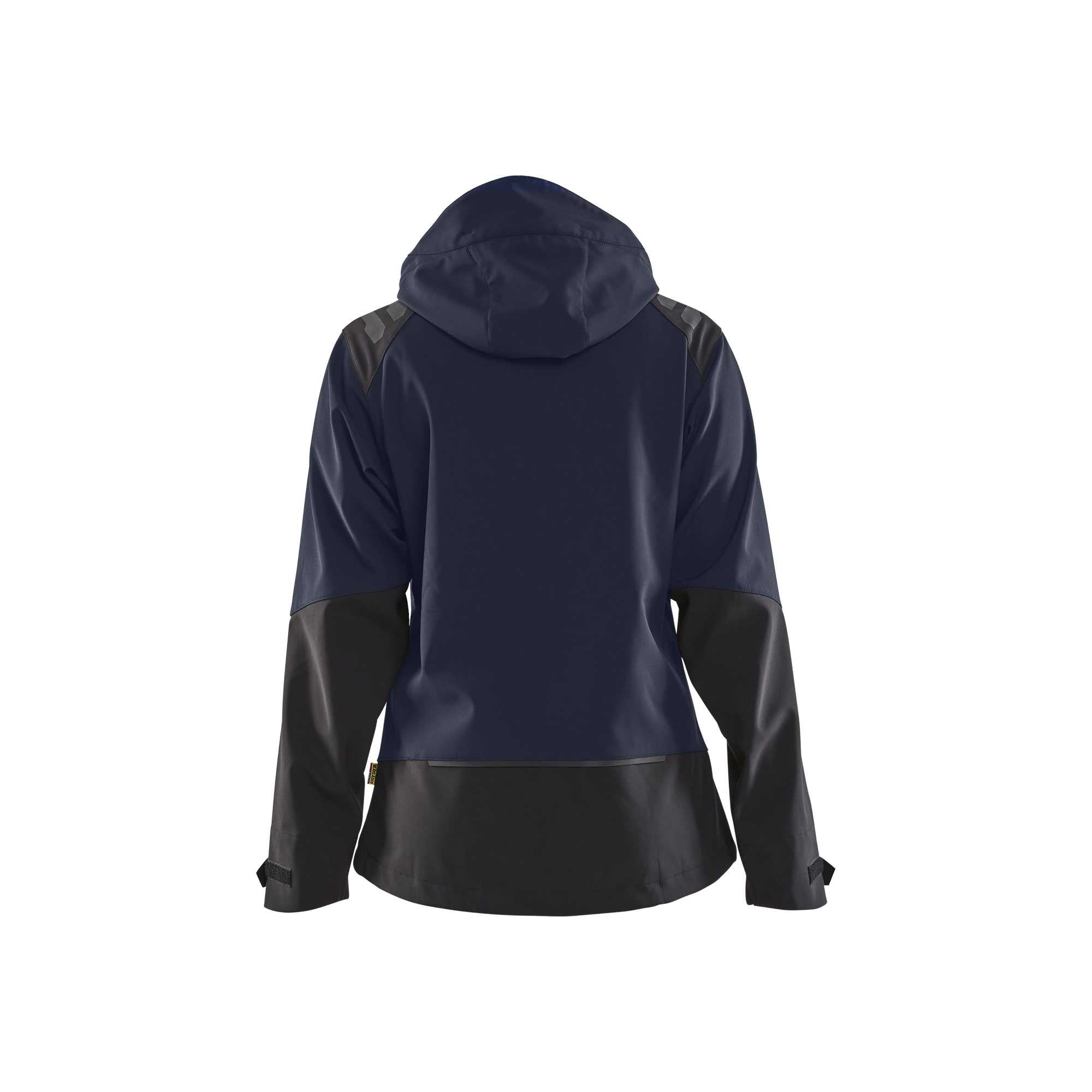 BLAKLADER 47192513 Women's Softshell jacket Hi Vis Reflective Softshell Work Jacket WOMEN - Waterproof